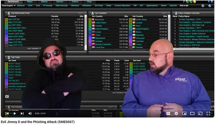 Evil Jimmy D and NetFlow